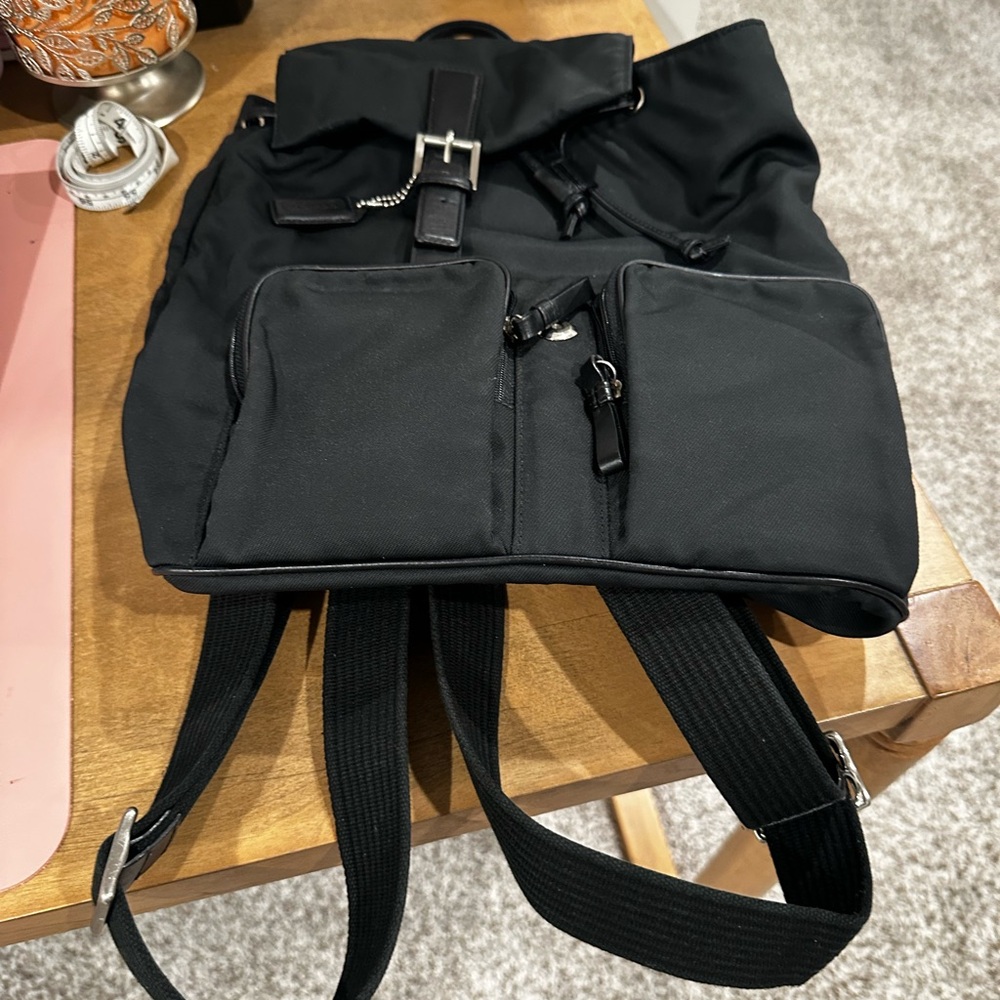 Coach Black Backpack - Picture 10 of 10